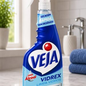 Veja Vidrex com Álcool